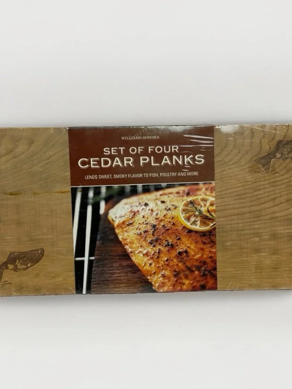 NEW Williams Sonoma Cedar Grilling Planks Set of 5 | Cedar & Hickory BBQ Smoking
